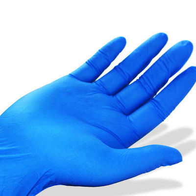 De Hygiëne Klinische Handschoenen van het laboratorium het Ziekenhuis Geparelde Manchet